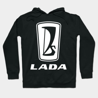 Lada logo 1975s (white) Hoodie